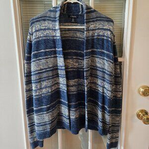 Chaps Woman's Blue Sweater (Small)